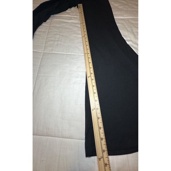 OFFLINE Aerie OG Super Flare Foldover‎ High Waisted Black Leggings SMALL NWT - Picture 12 of 13